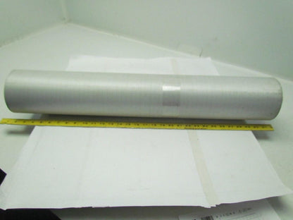 1 Ply Black Slip Top Nylon Backed Conveyor Belt 30"Wide 9Ft Long 0.075" Thick
