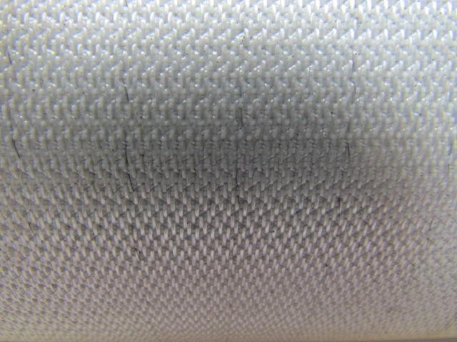 1 Ply Black Slip Top Nylon Backed Conveyor Belt 30"Wide 9Ft Long 0.075" Thick