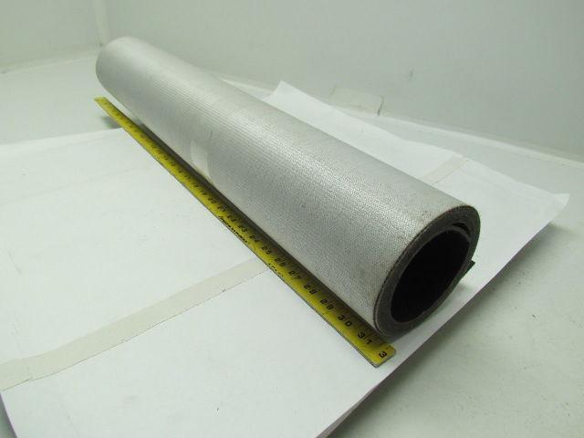 1 Ply Black Slip Top Nylon Backed Conveyor Belt 30"Wide 9Ft Long 0.075" Thick
