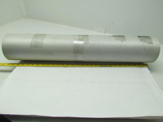 1 Ply Black Slip Top Nylon Backed Conveyor Belt 30" Wide 14Ft Long 0.075" Thick