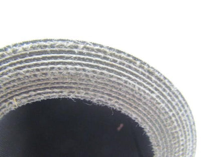 1 Ply Black Slip Top Nylon Backed Conveyor Belt 30" Wide 14Ft Long 0.075" Thick