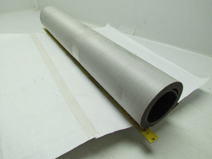 1 Ply Black Slip Top Nylon Backed Conveyor Belt 30"Wide 8Ft Long 0.075" Thick