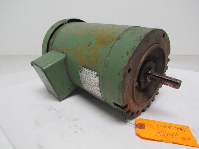 Baldor VMM3157 2HP 3PH Electric Motor 1725RPM 208/220/440V
