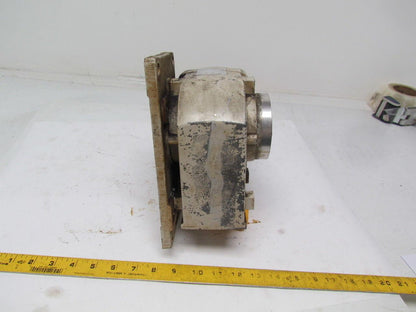 Mitsubishi GM-H2FB-RH Geared Electric Motor 1:20 Ratio 3PH 75RPM Shaft 29.70MM