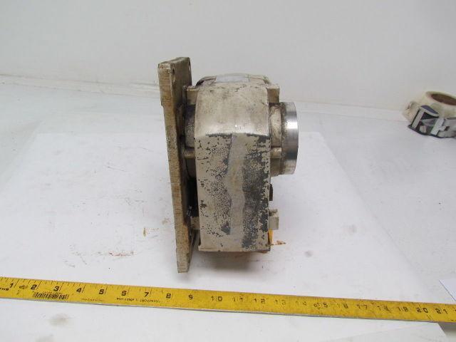 Mitsubishi GM-H2FB-RH Geared Electric Motor 1:20 Ratio 3PH 75RPM Shaft 29.70MM