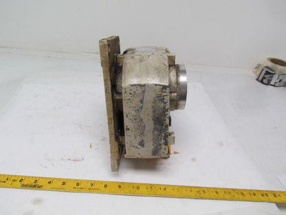 Mitsubishi GM-H2FB-RH Geared Electric Motor 1:20 Ratio 3PH 75RPM Shaft 29.70MM