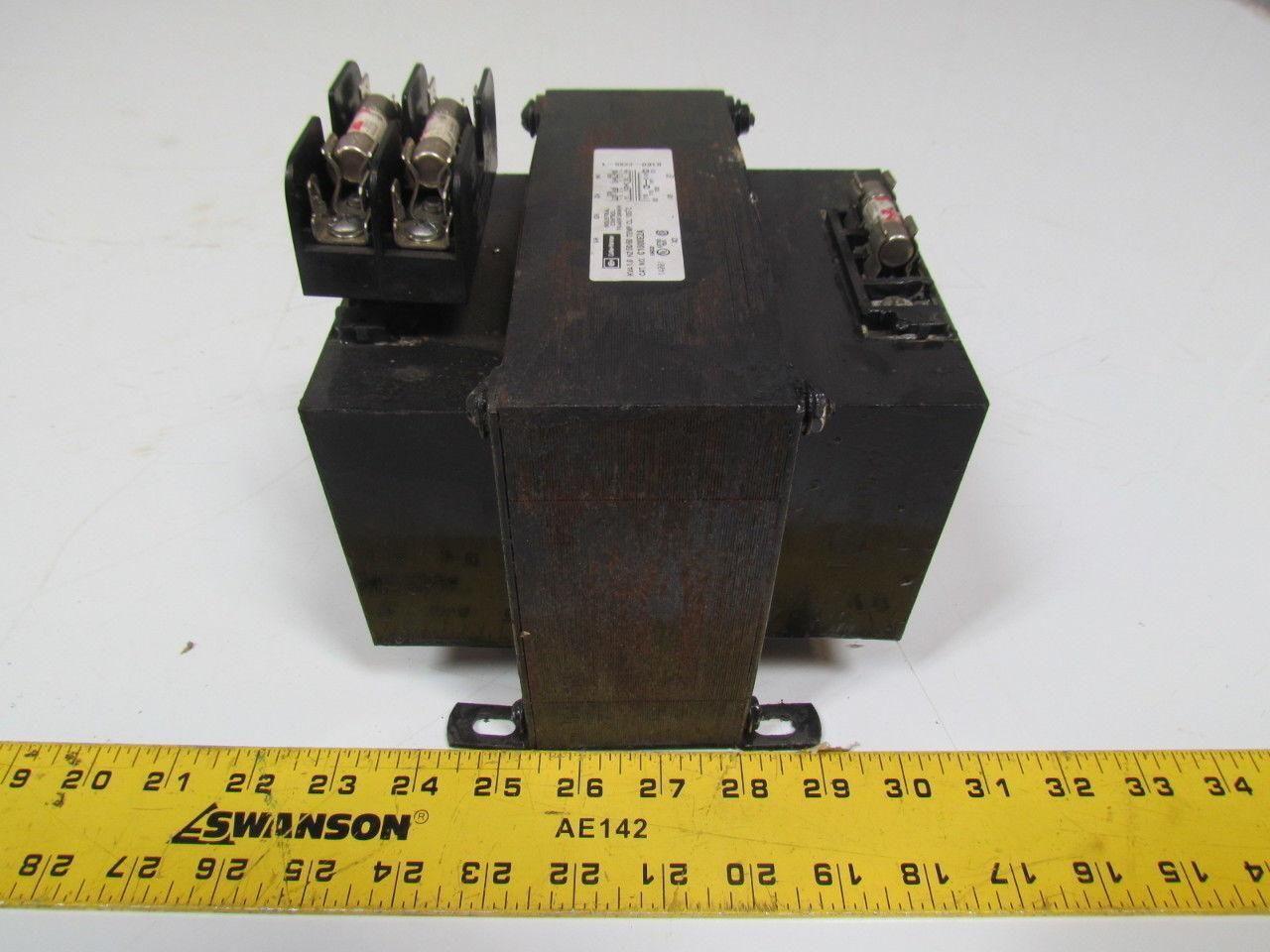 Cutler-Hammer C1000E2A Control Transformer 220x480 Pri 120V Sec 1KVA 1PH