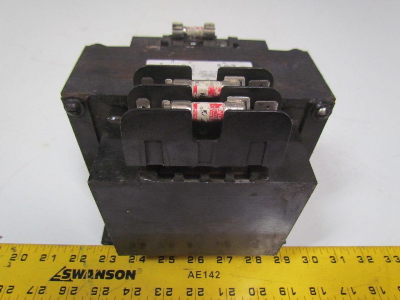 Cutler-Hammer C1000E2A Control Transformer 220x480 Pri 120V Sec 1KVA 1PH