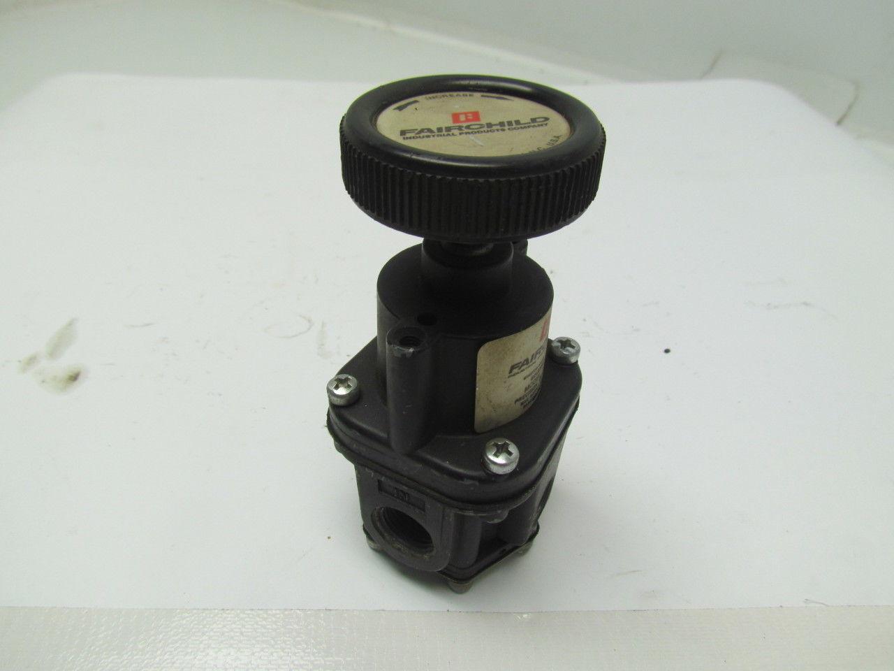 Fairchild 1000 Governaire Pneumatic Air Pressure Regulator 3/8npt Precision