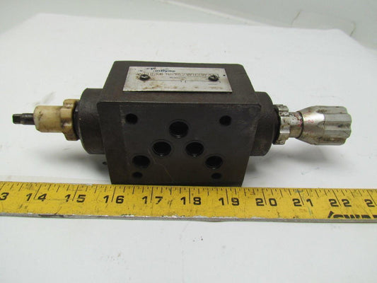 Western Fluidyne WFDGMFN5YA2WB2W41 Hydraulic control valve adjustable lot of 5