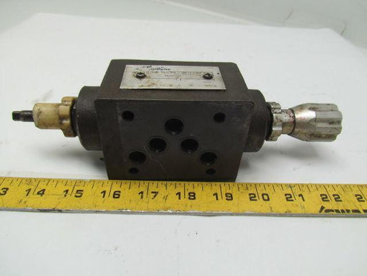 Western Fluidyne WFDGMFN5YA2WB2W41 Hydraulic control valve adjustable lot of 5