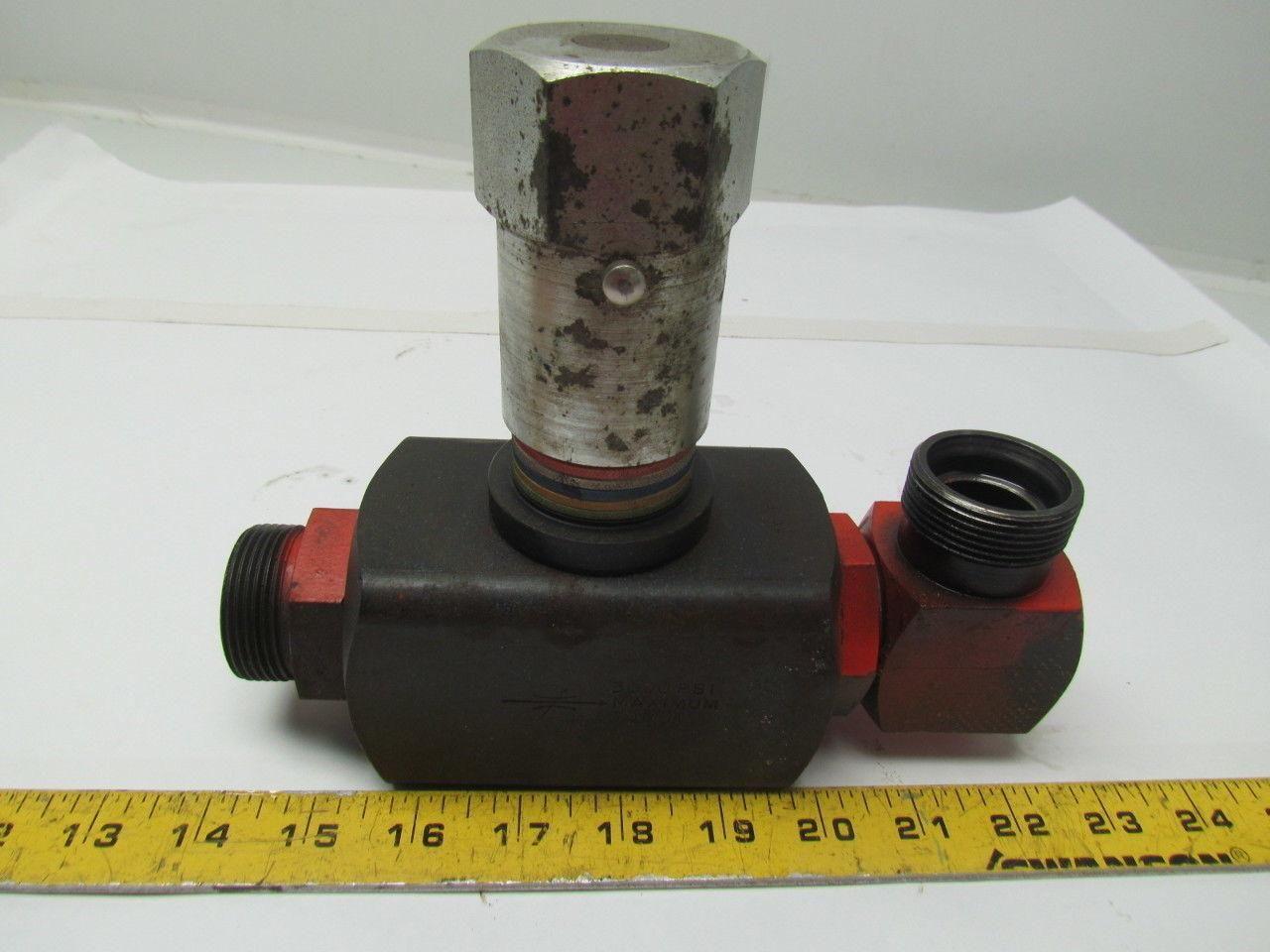 Parker Hydraulic N2020S-21FA ColorFlow flow control valve 3000 PSI