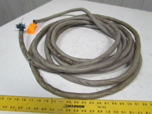 73 strand 18gauge Wire 72 blue 1 Yellow insulated Lot of 32feet
