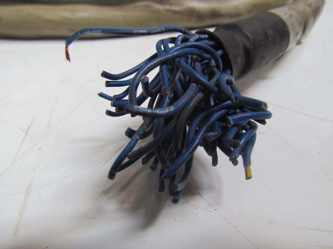 73 strand 18gauge Wire 72 blue 1 Yellow insulated Lot of 32feet