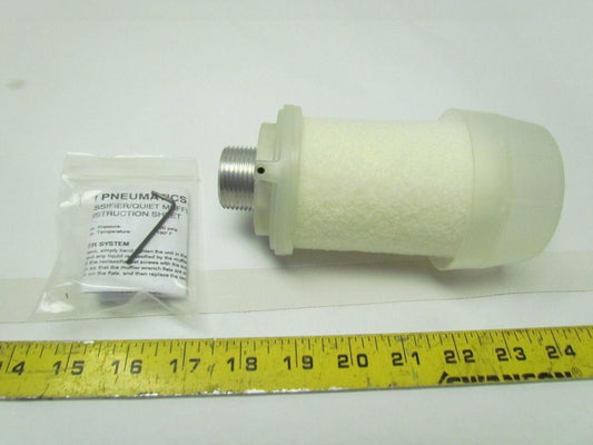 Arrow Pneumatics RQM80-8M Reclassifier Quiet System 1"NPT 6-1/4"L 3-5/16"Wide