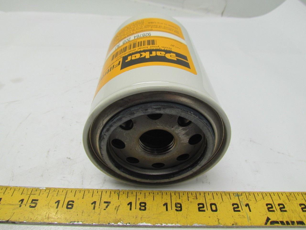 Parker 928764 20B SJ Hydraulic Oil Canister Filter Cartridge 20 Micron 20 GPM