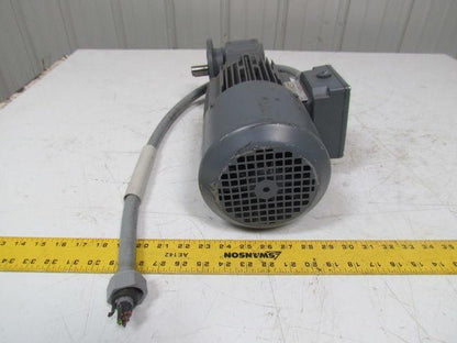 KEB 2CV DA80K4 B02 TW Combigear Helical Worm Gear 10.83:1 Ratio 0.55KW Motor