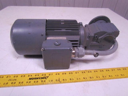 KEB 2CV DA80K4 B02 TW Combigear Helical Worm Gear 10.83:1 Ratio 0.55KW Motor