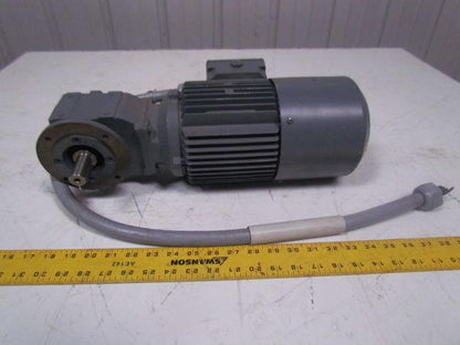 KEB 2CV DA80K4 B02 TW Combigear Helical Worm Gear 10.83:1 Ratio 0.55KW Motor