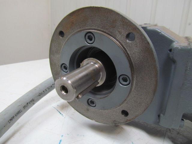 KEB 2CV DA80K4 B02 TW Combigear Helical Worm Gear 10.83:1 Ratio 0.55KW Motor