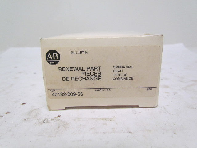 Allen Bradley 40182-009-56 Operator Head For Limit Switch Assembly