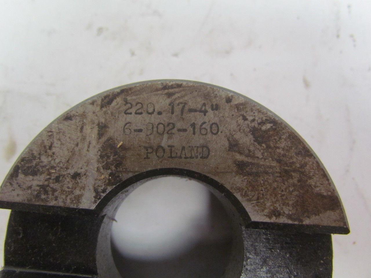 Jelenia Gora 6-902-160 220.17-4" Square Shoulder Face Mill Milling Cutter