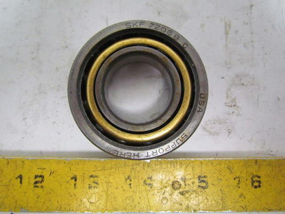 SKF 7206B Angular Contact Ball Bearing Single Row 30MM ID 16MM Width 62MM OD