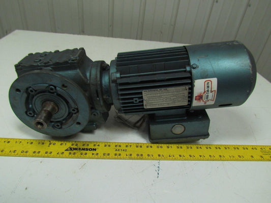 SEW-EURODRIVE SF47DT80N4BM61MR/AS Motor Gear Reducer 14.24:1 Ratio 24VDC Brake