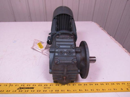 SEW-EURODRIVE SF47DT80N4BM61MR/AS Motor Gear Reducer 14.24:1 Ratio 24VDC Brake