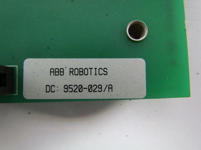 ABB Robotics DC 9520-029/A Relay Control Board