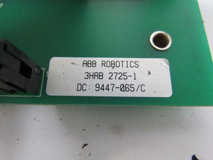 ABB Robotics 3HAB 2725-1 DC 9504-044 Relay Control Board