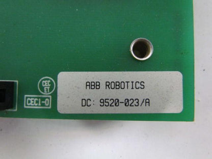 ABB Robotics DC 9520-023/A Relay Control Board