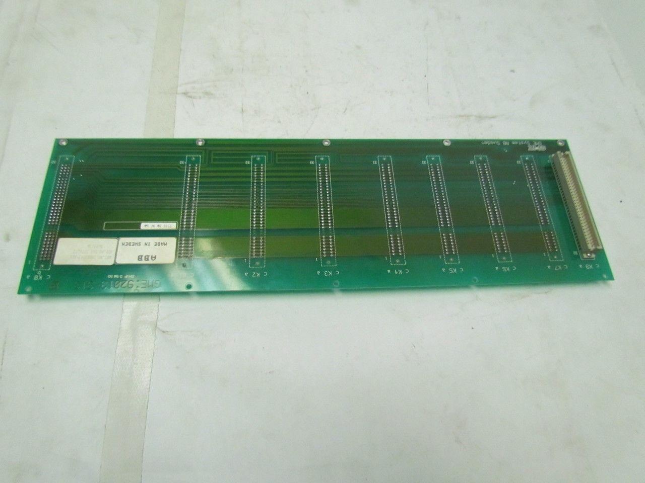 ABB Robotics 3HAA3563-ARA 8-Slot Backplane Module Circuit Board