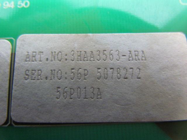 ABB Robotics 3HAA3563-ARA 8-Slot Backplane Module Circuit Board