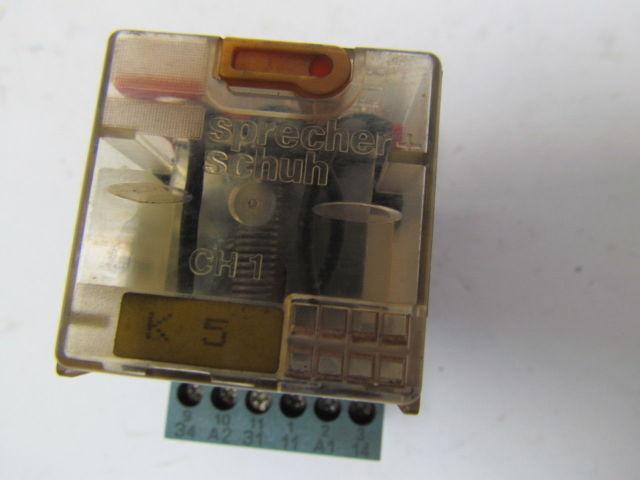 Specher Schuh CH1-3W-24VDC-MD 24V DC Relay W/Base