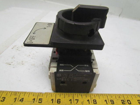 Square D 9421 VZ7 Series A Disconnect Switch Din Rail Mount