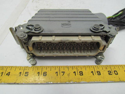 Amphenol C146 10A64 000,2 10A 250V Male Connector w/Housing Module Coupler