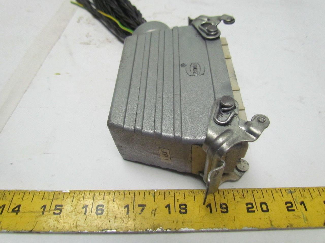 Amphenol C146 10A64 000,2 10A 250V Male Connector w/Housing Module Coupler