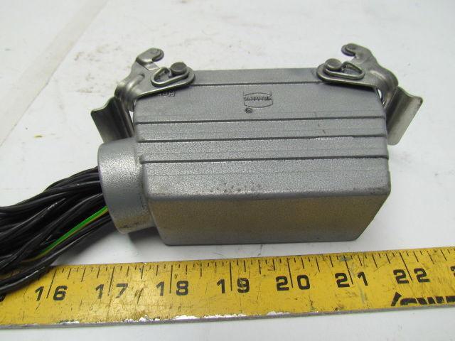 Amphenol C146 10A64 000,2 10A 250V Male Connector w/Housing Module Coupler