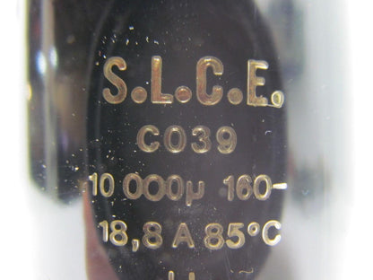 SLCE C039 9807 Capacitor 10000U