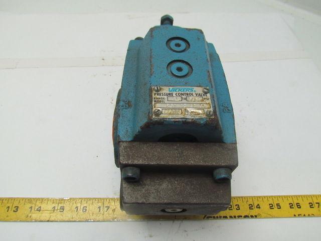 Vickers RCT 12 A2 30 Pressure Control Valve 1-1/2" NPT