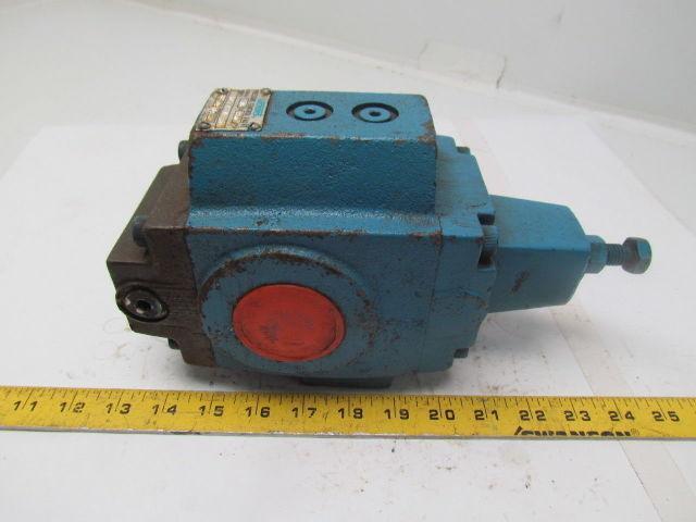 Vickers RCT 12 A2 30 Pressure Control Valve 1-1/2" NPT