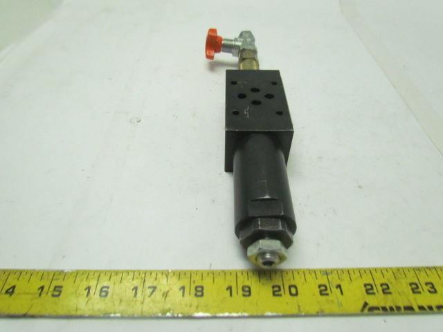 ATOS HG-033/210 Modular Reducing Valve w/Gate Valve