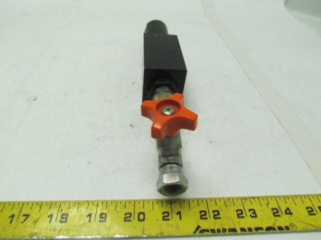 ATOS HG-033/210 Modular Reducing Valve w/Gate Valve