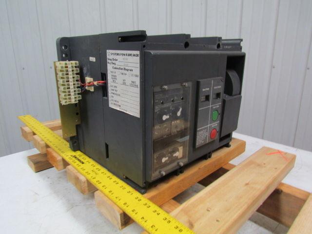 Westinghouse SPB-50-800 Frame Systems Pow-R Breaker w/SPB 400 A Pow-R Trip 7