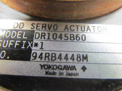 Yokogawa DR1045B60 Suffix *1 DD Servo Actuator Removed From  Working Environment