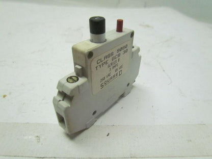 Square-D Class 9080 Type GCB 30 Ser B Thermal-Magnetic Circuit Protector 3 Amp