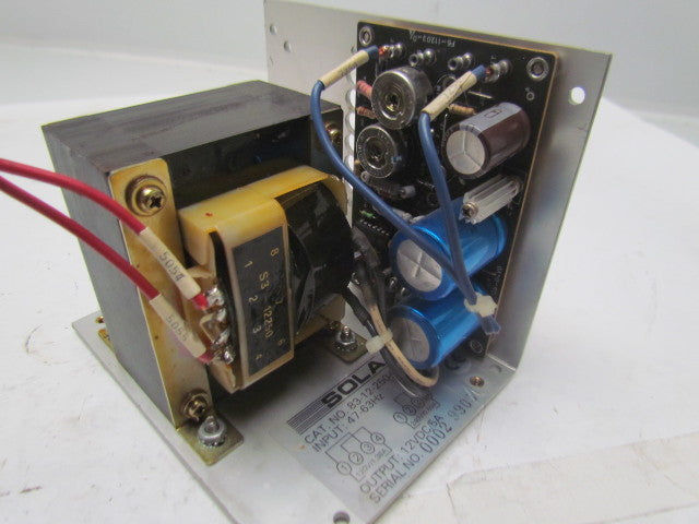 SOLA 83-12-250-03 Power Supply Input 47-63Hz Output 12VDC 5A