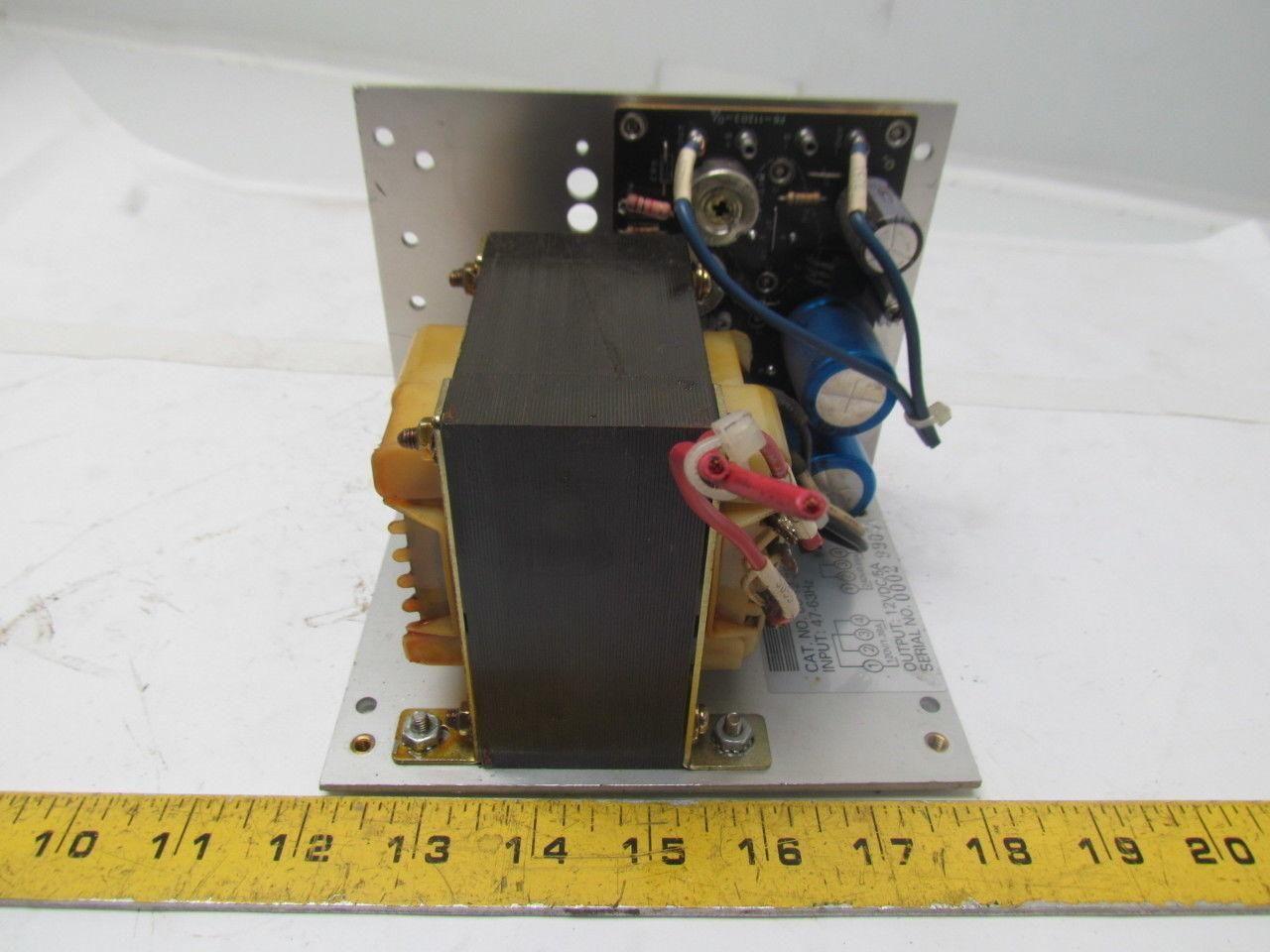 SOLA 83-12-250-03 Power Supply Input 47-63Hz Output 12VDC 5A