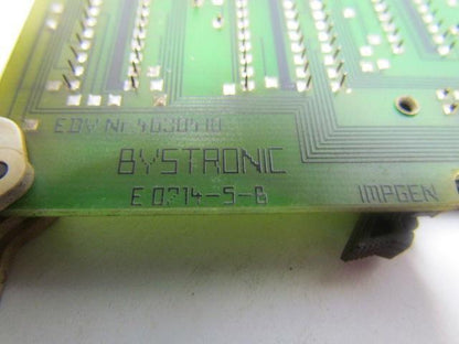 Bystronic E0714-5-B Circuit Control PC Board From BL1500DC